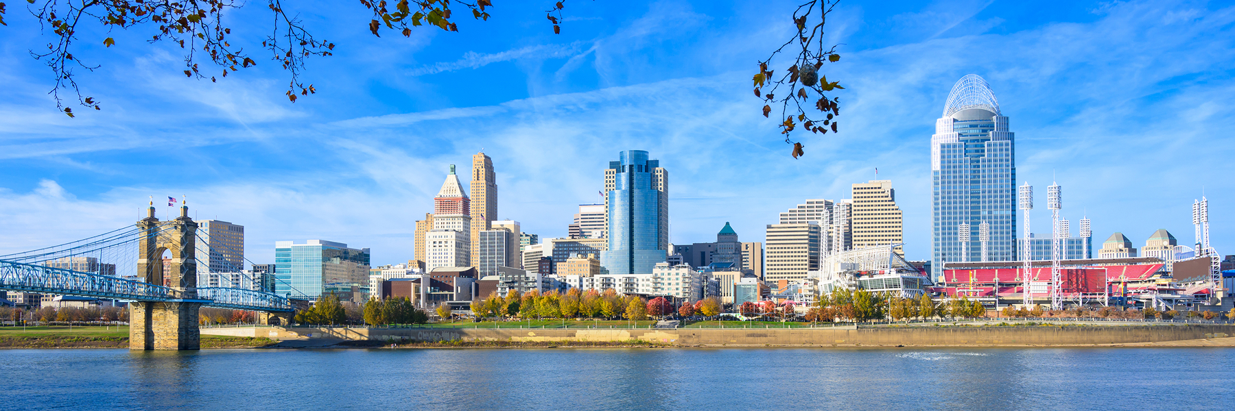 Prime location of Cincinnati, Ohio