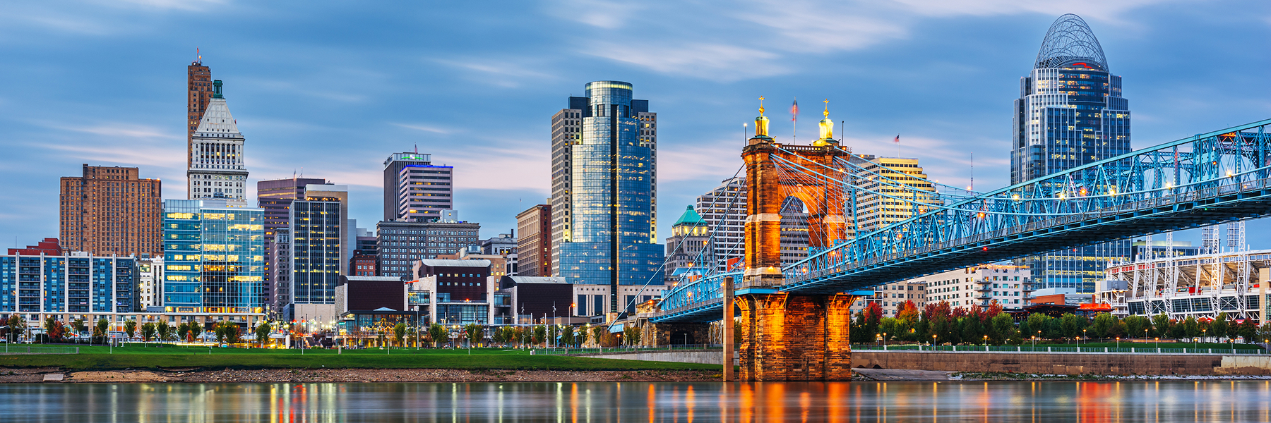Prime location of Cincinnati, Ohio